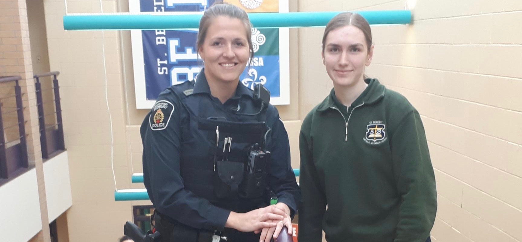 St. Benedict Welcomes New Community Liason Officer from GSPS