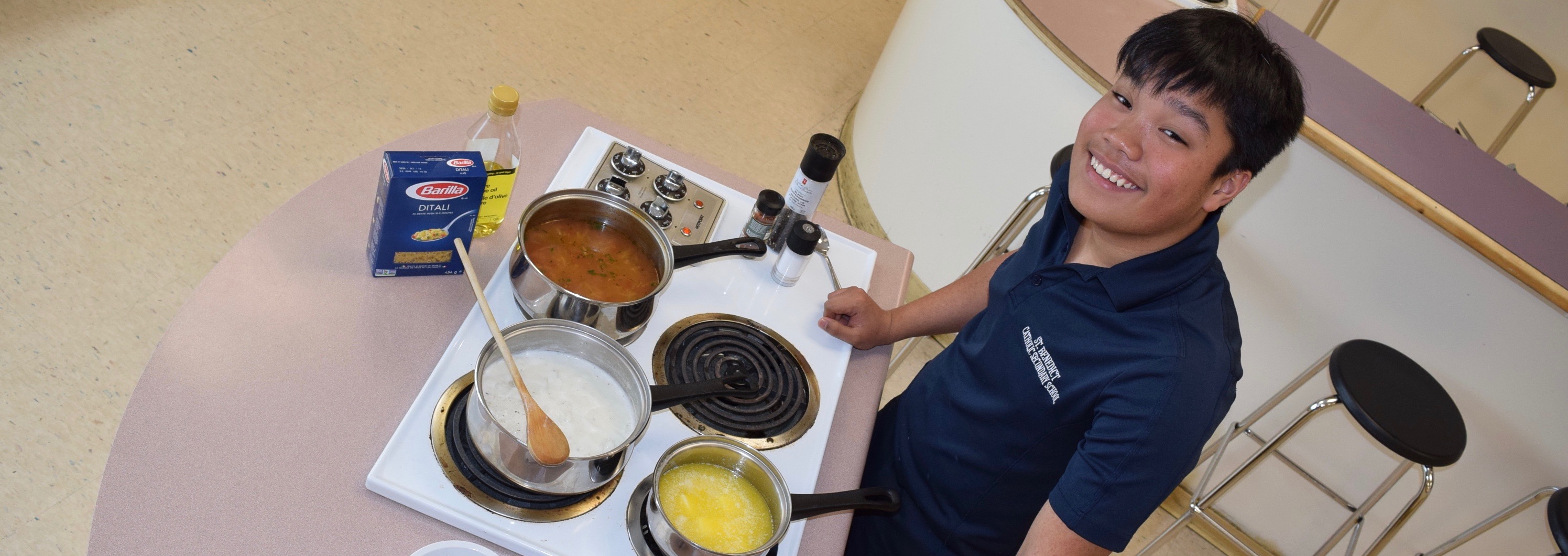 Cooking up a storm during a snow storm
St. Benedict student is heading to Skills Ontario qualifier this weekend
