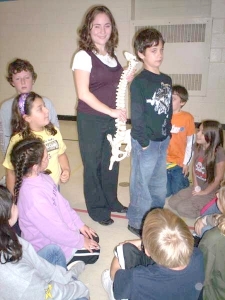Dr. Janna-Marie Doni Visits St. Mary Catholic School