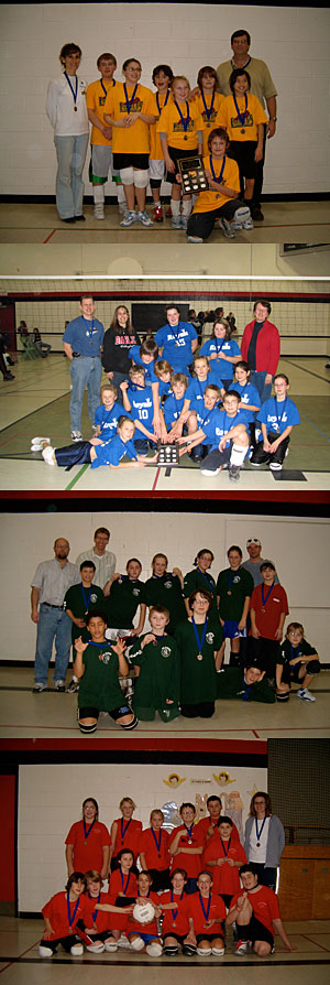 December 16 Co-Ed Volleyball Tournament Great Success
