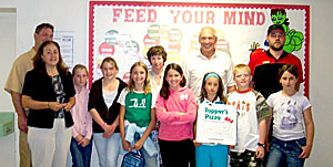 Immaculate Conception, Topper’s Pizza Team Up for “Feed Your Mind” Reading Program