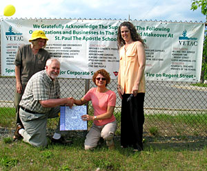 St. David Catholic School Wins Schoolyard Makeover Contest