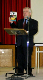 Professor Booth Enlightens and Entertains SCDSB Elementary Teachers and Staff