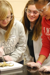 St. Benedict High School Hosts Sacred Heart Students