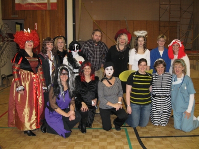 St. Paul Staff Celebrate Hallowe’en