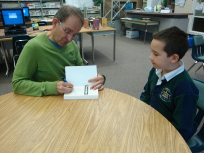 Author Delivers Life-Long Lessons at St. Ben’s