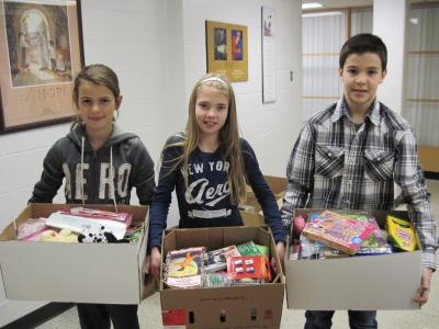 Samaritan Purse Collection at St. Francis