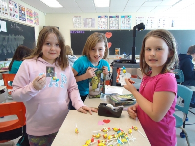 Cupid Arrives Early at St. James School