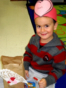 St. Anne Student Celebrates Valentine’s Day with “Smiles From The Heart”