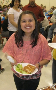 Family Dinner with St. Bernadette Community