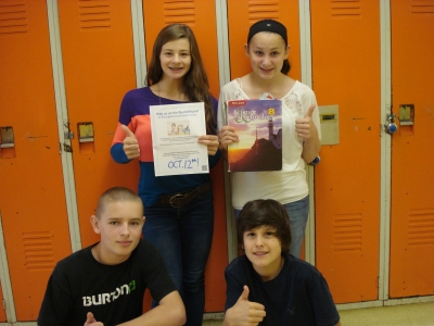 St. Raphael Students Work to Establish New World Record