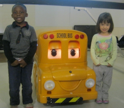 Buster the Bus at St. Bernadette
