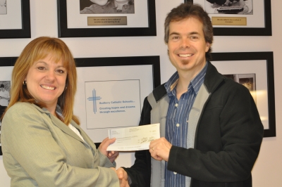 Generous Donation is Music to Sudbury Catholic’s Ears