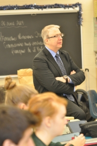 French Language Services Commissioner of Ontario Visits St. Benedict