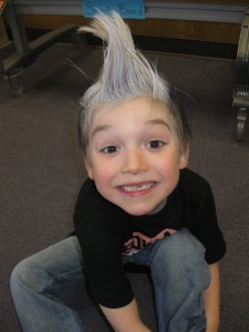 Wacky Hair Day at St. Andrew