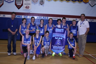 Holy Cross Takes Gold at First Annual Regal Invitational Junior Co-ed Basketball Tournament