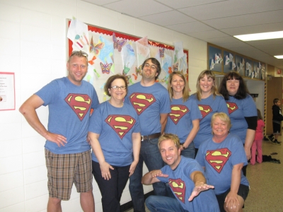 Super Hero Day at St. Andrew