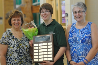 St. Benedict Student Receives the Craig T. Noble Award