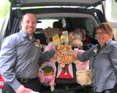 St. Bernadette Says Thank-You to Giant Tiger!