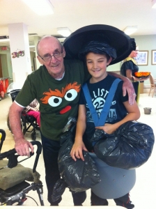 St. Bernadette Students Bring Halloween Cheer to Extendicare Residence
