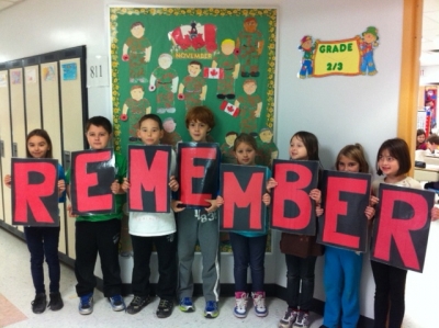 St. Francis Students REMEMBER War Veterans