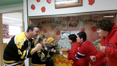 Bruins Versus Habs at St. Paul