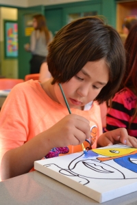 Art Club Blossoming at St. David School