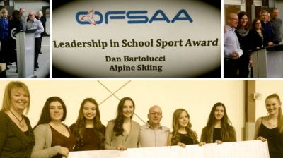 Alpine ski coach Dan Bartolucci honoured