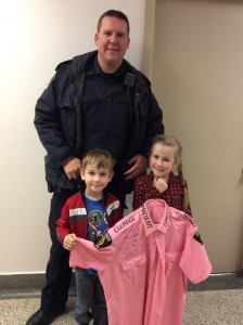 Immaculate Students Sign a Contract with Greater Sudbury Police