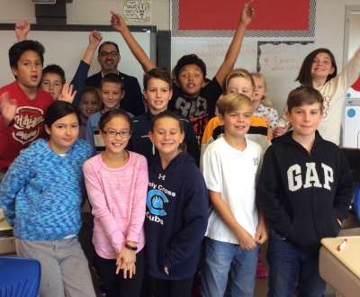 Holy Cross Students Energized by Class Visit from Energy Minister