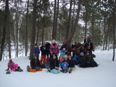 Grade 4 and 5 students from Holy Cross enjoy Kivi Park