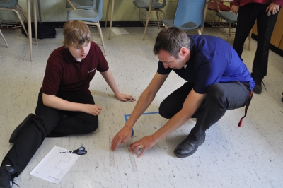 Grade 9 Math Students learn about Robotic Programming!