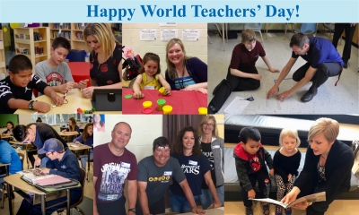 Thank you for all that you do – Happy World Teachers’ Day!