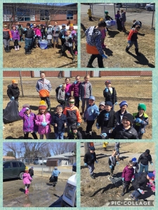 Immaculate Conception students do their part to keep the environment clean and green!