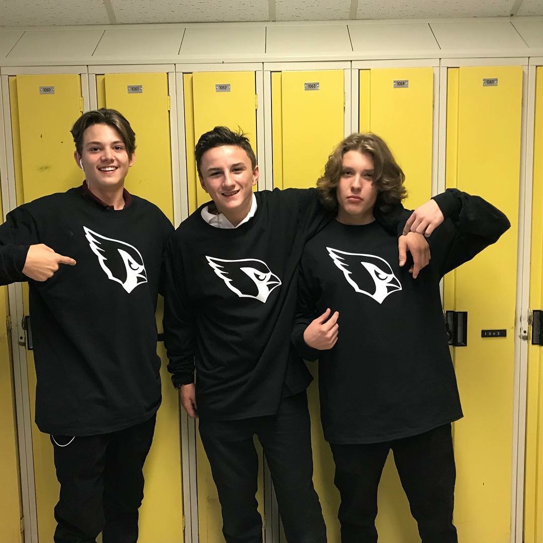 Co-op Student wear their Cards clothing with pride