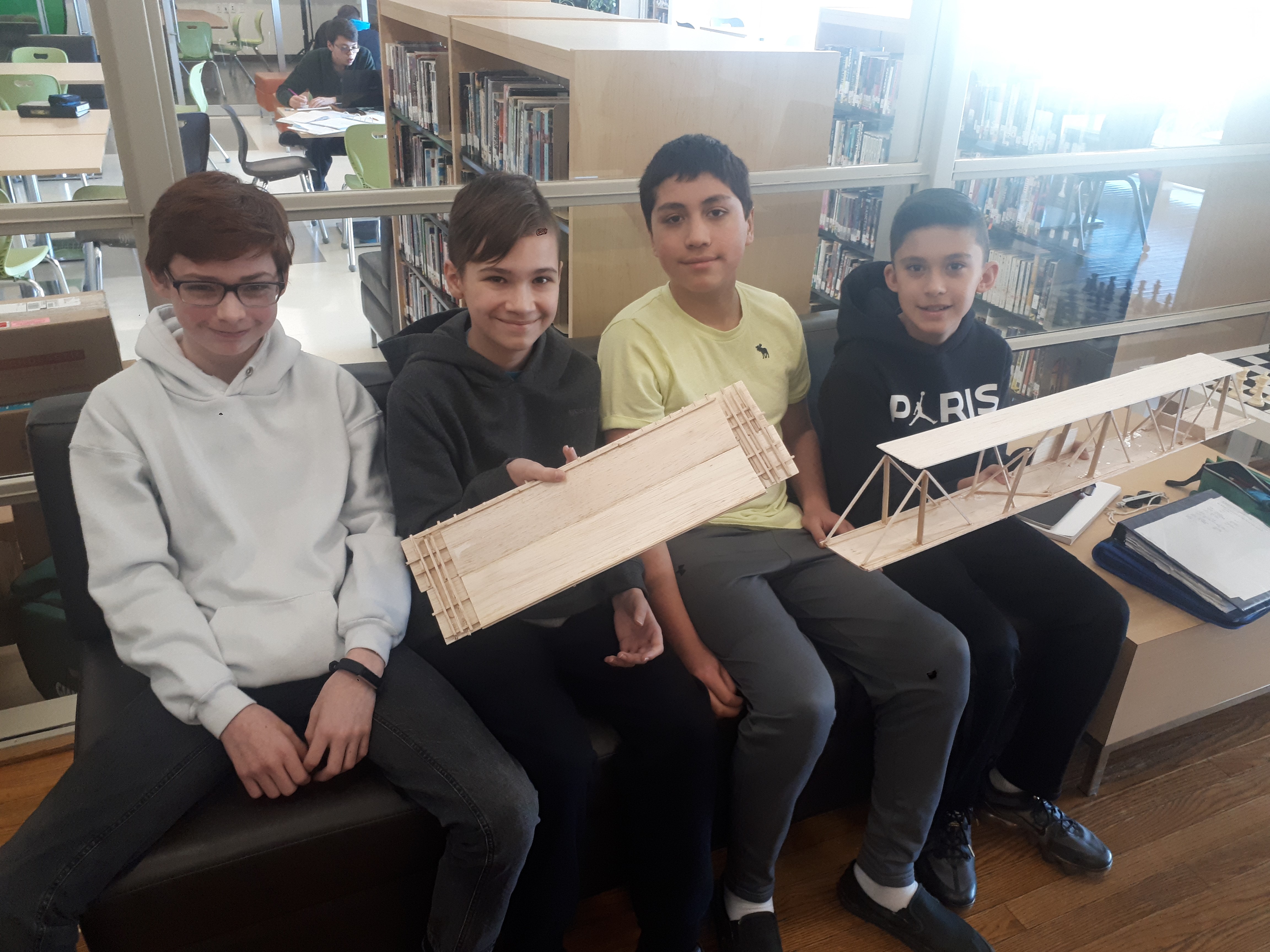 Bridge building competition at St. Benedict gets heavy