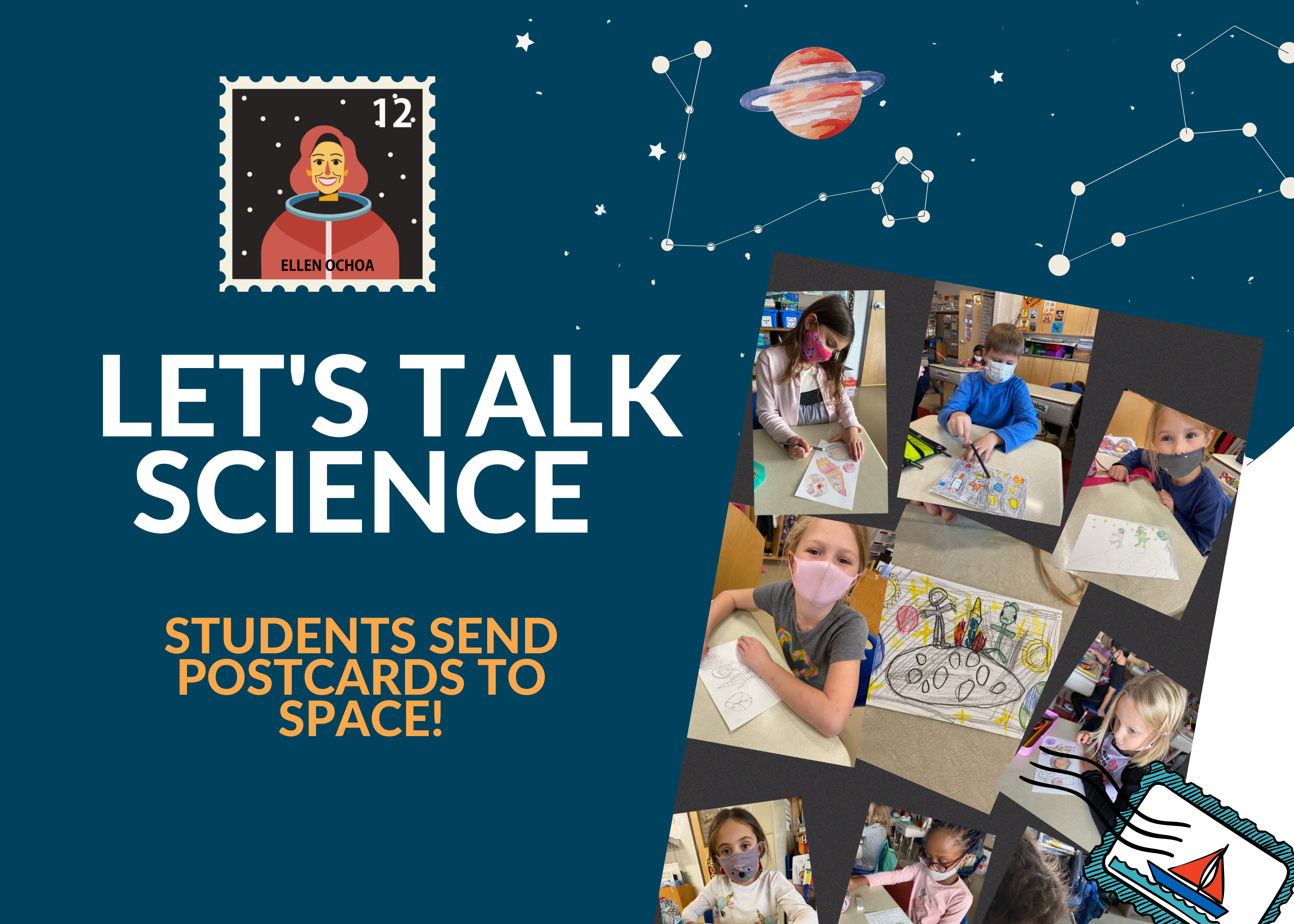 Students Send Postcards to Space!