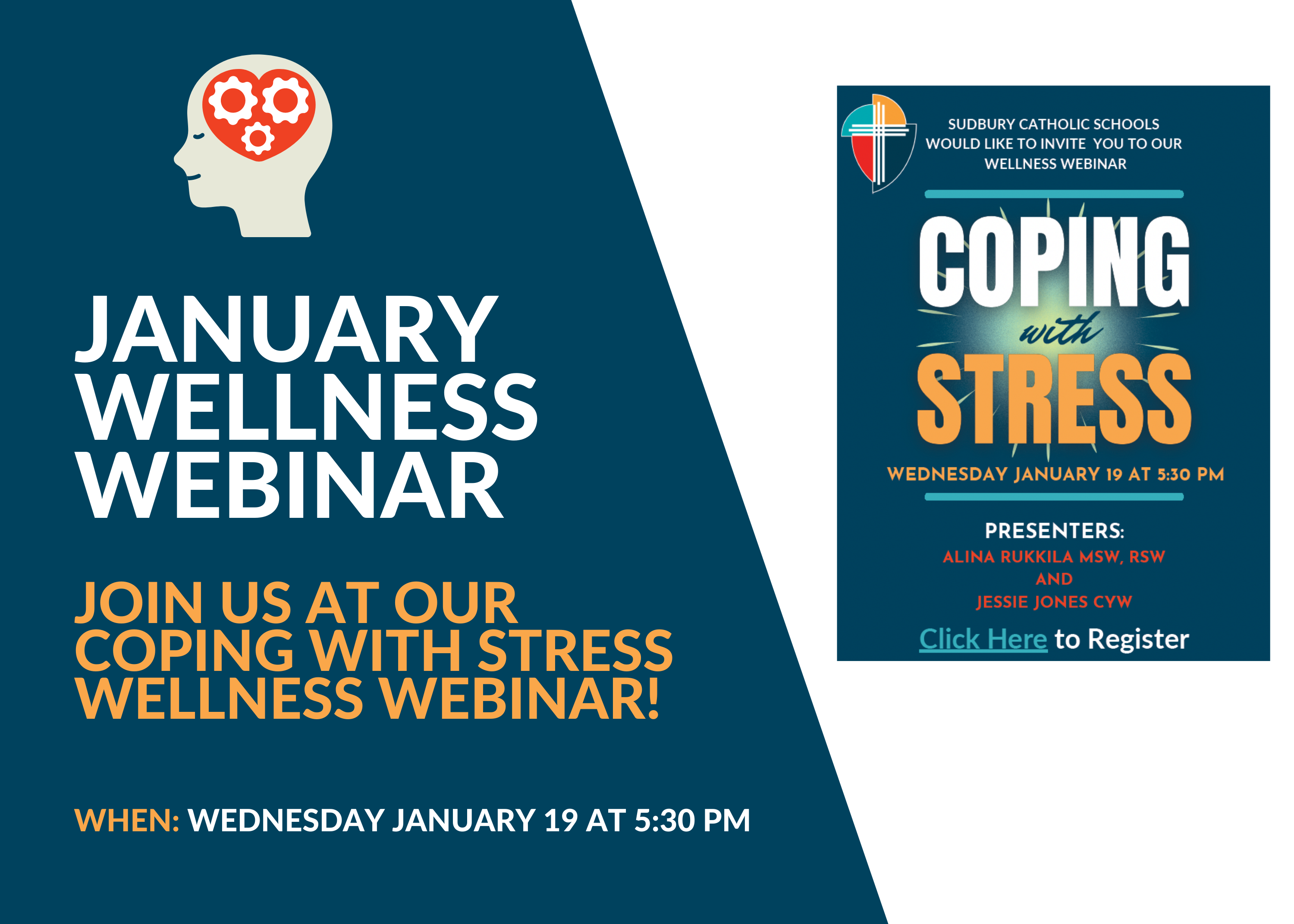 Join Us For Our Webinar – Coping With Stress!