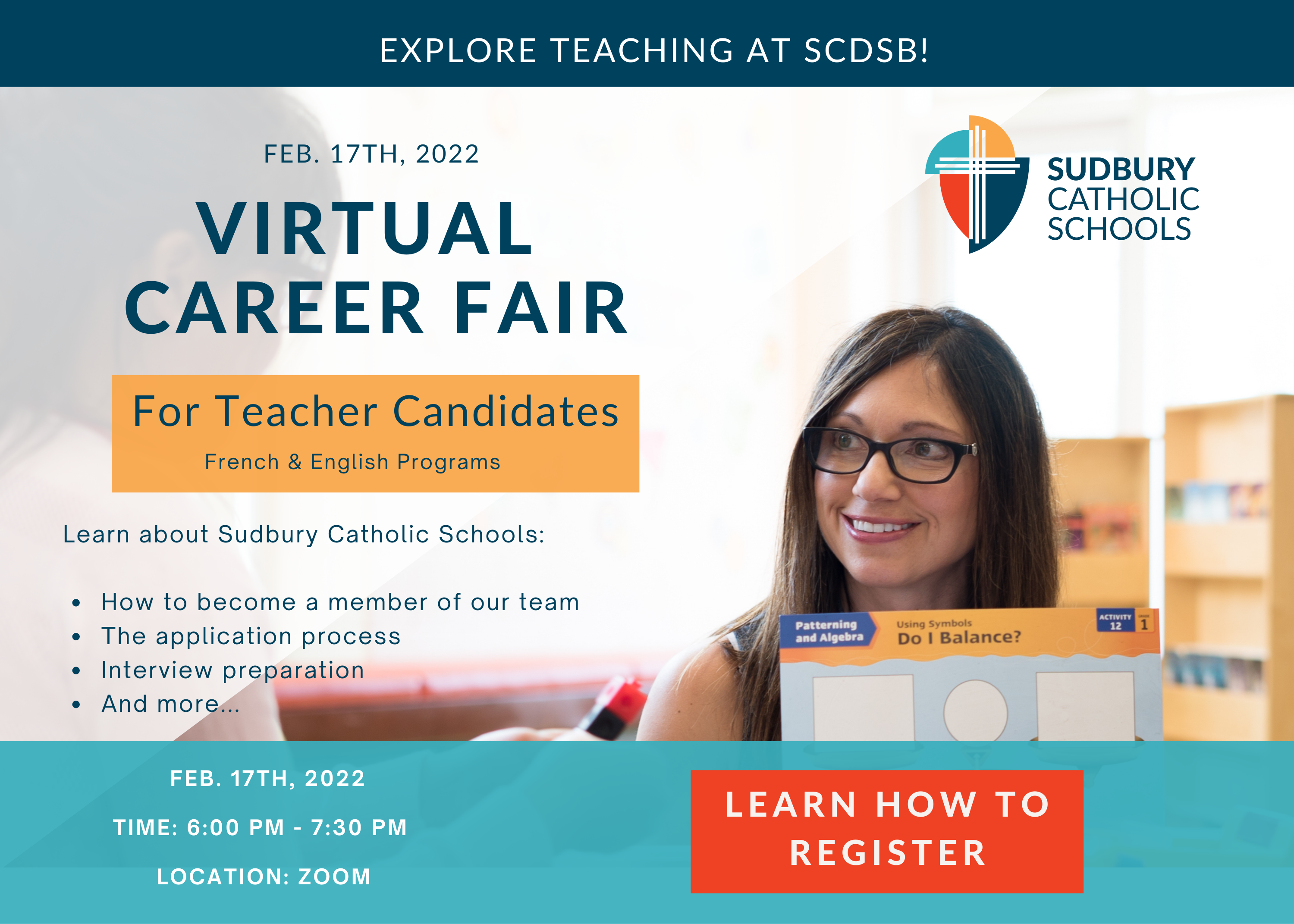 Join Us! SCDSB Hosts Virtual Career Fair for Teacher Candidates