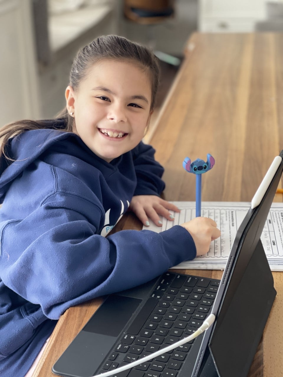 Holy Cross students reflect what has helped them be successful during remote learning