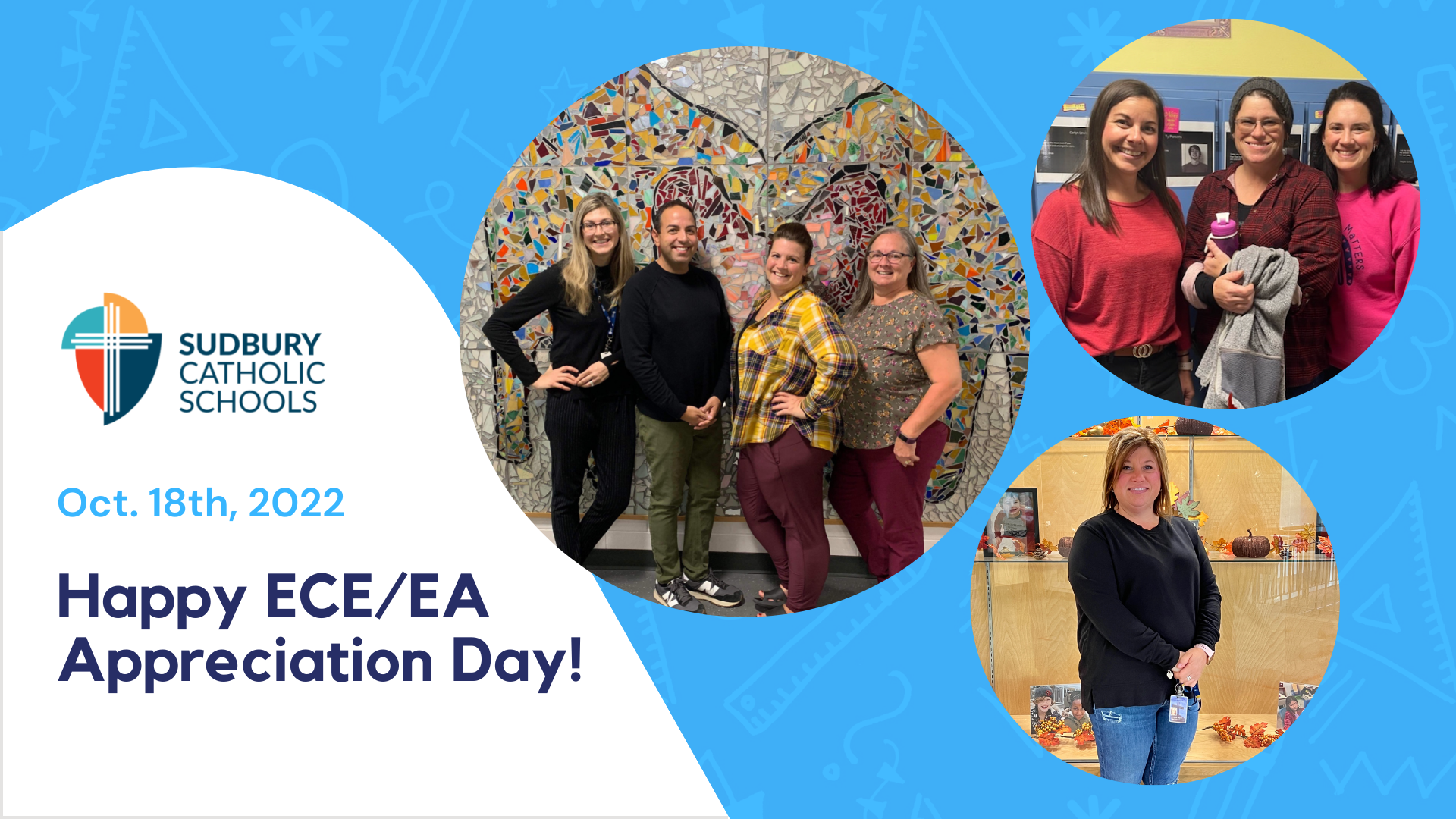 Happy ECE and EA Appreciation Day! Sudbury Catholic District School Board