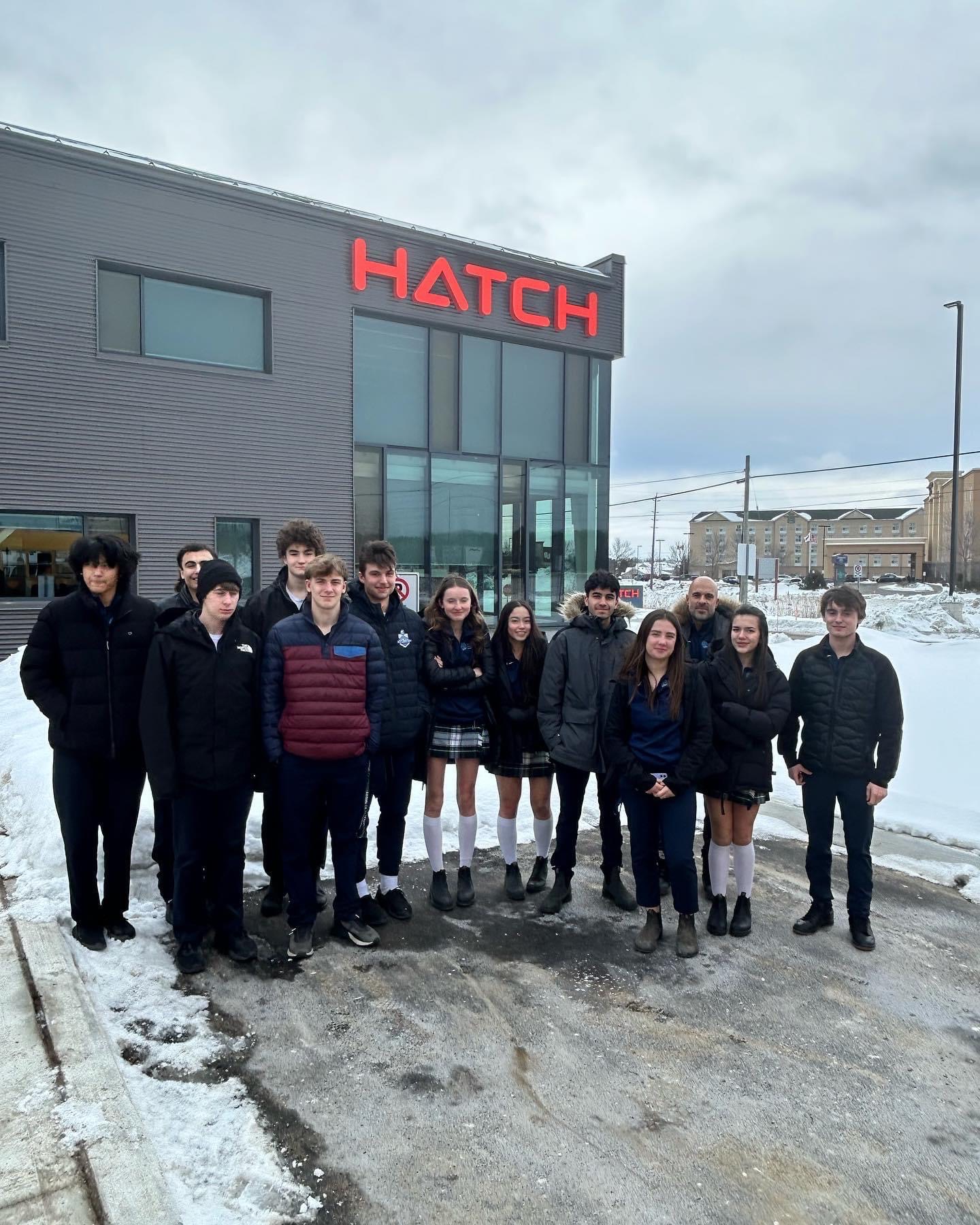 St. Benedict SHSM Students Visit Hatch Engineering!