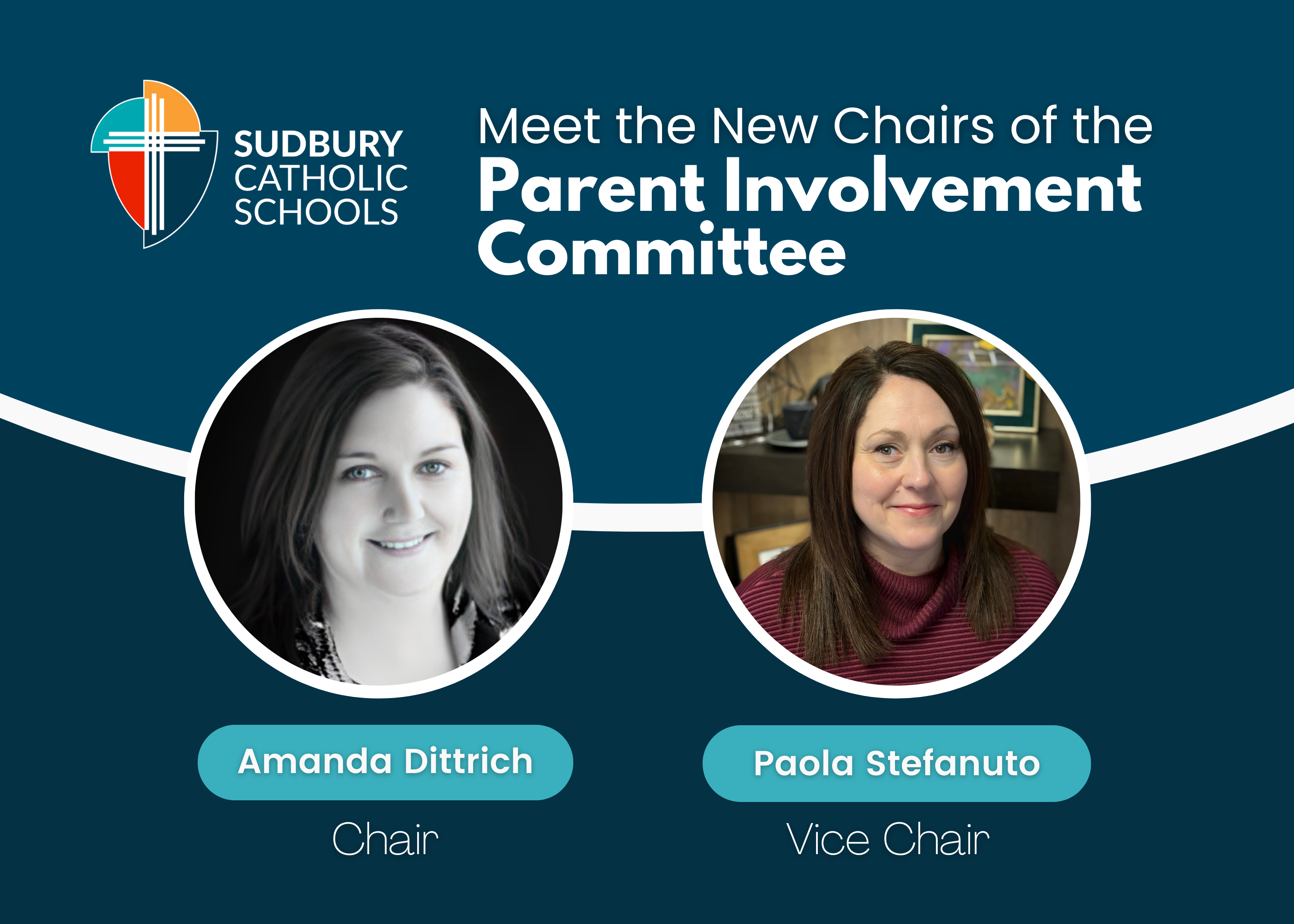 Sudbury Catholic Announces Chair and Vice Chair of Parent Involvement Committee  