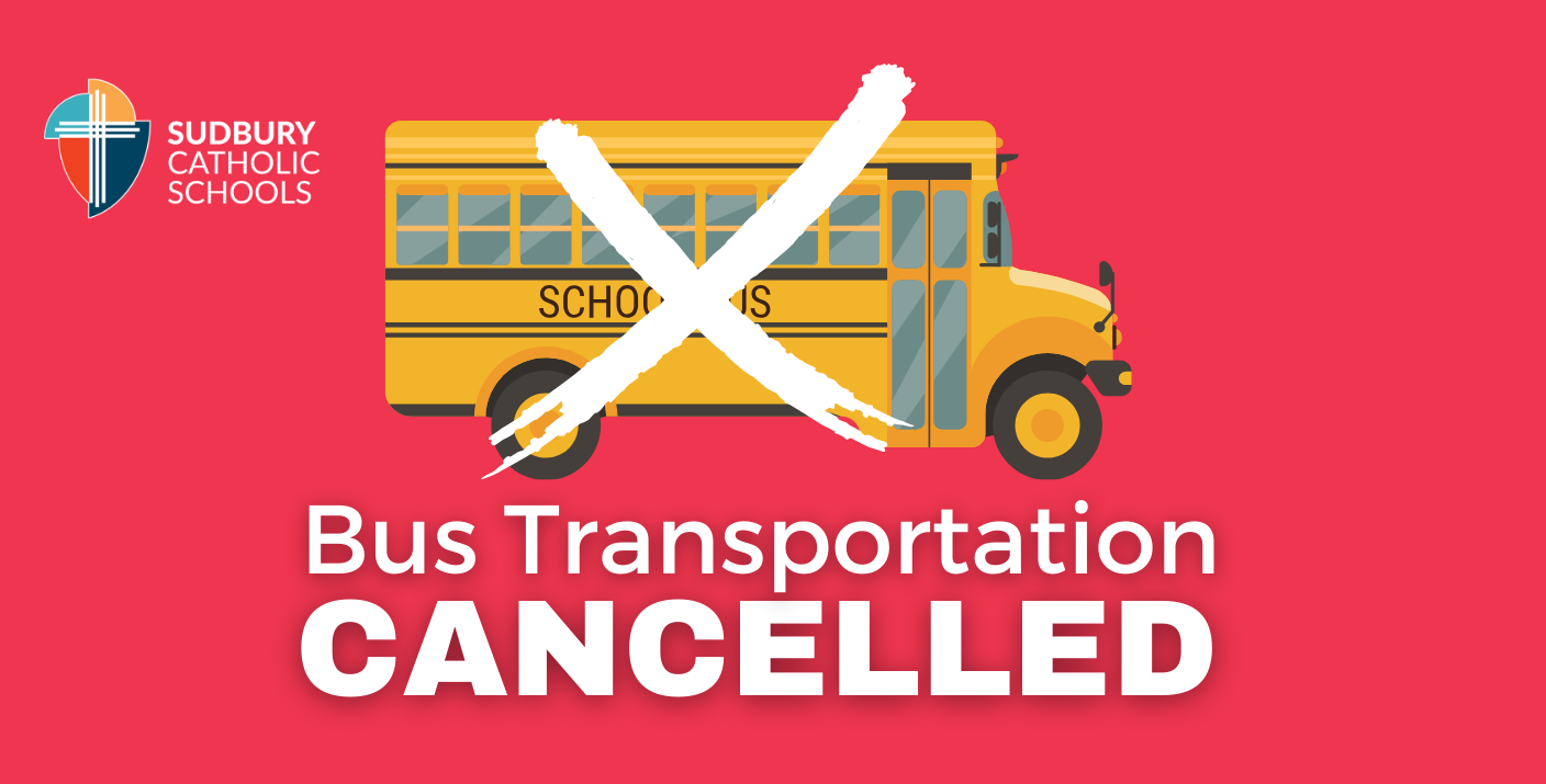 Bus Transportation Cancelled: Jan. 10th