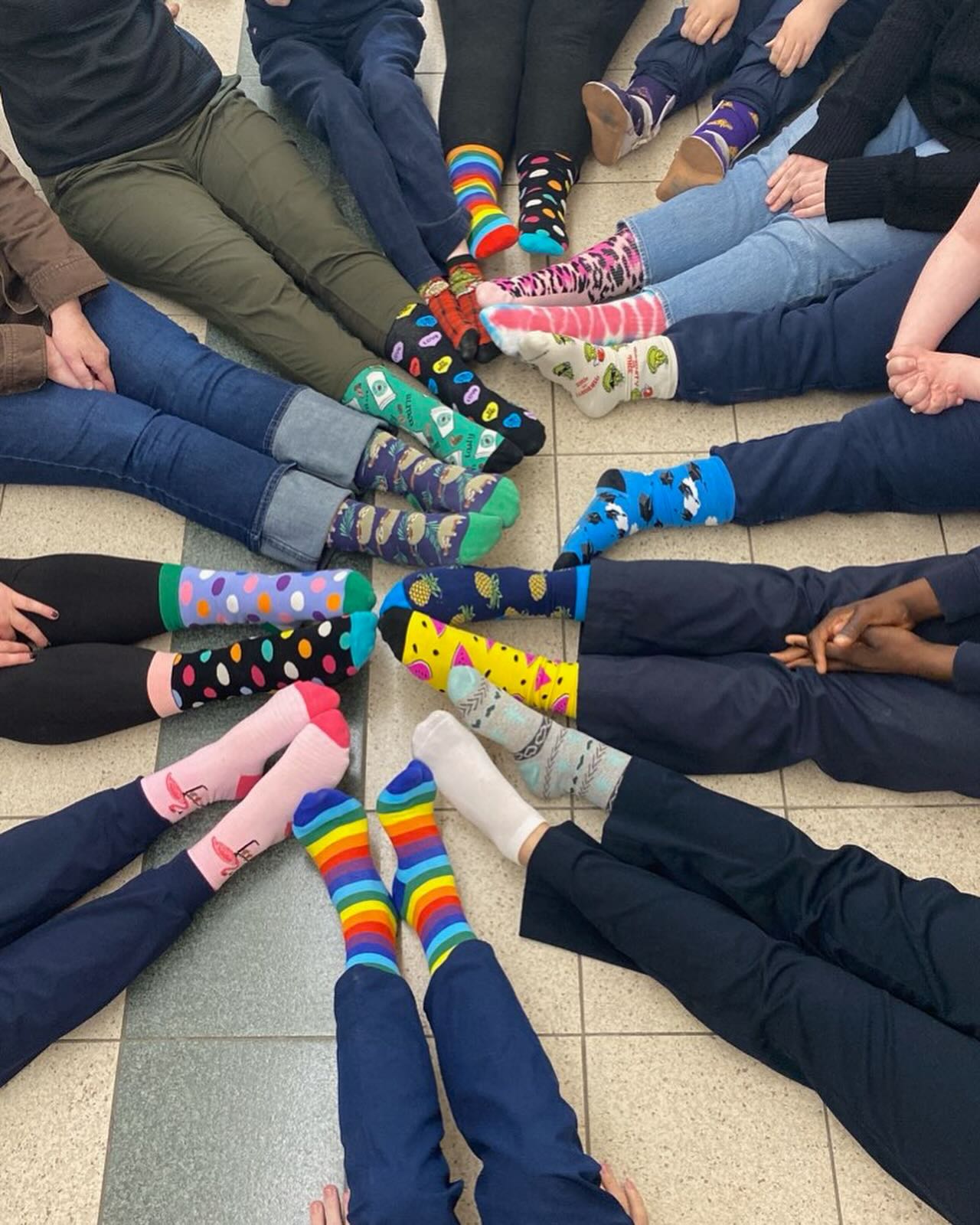Sudbury Catholic Schools Celebrate World Down Syndrome Day with Mismatched Socks and Inspiring Posters