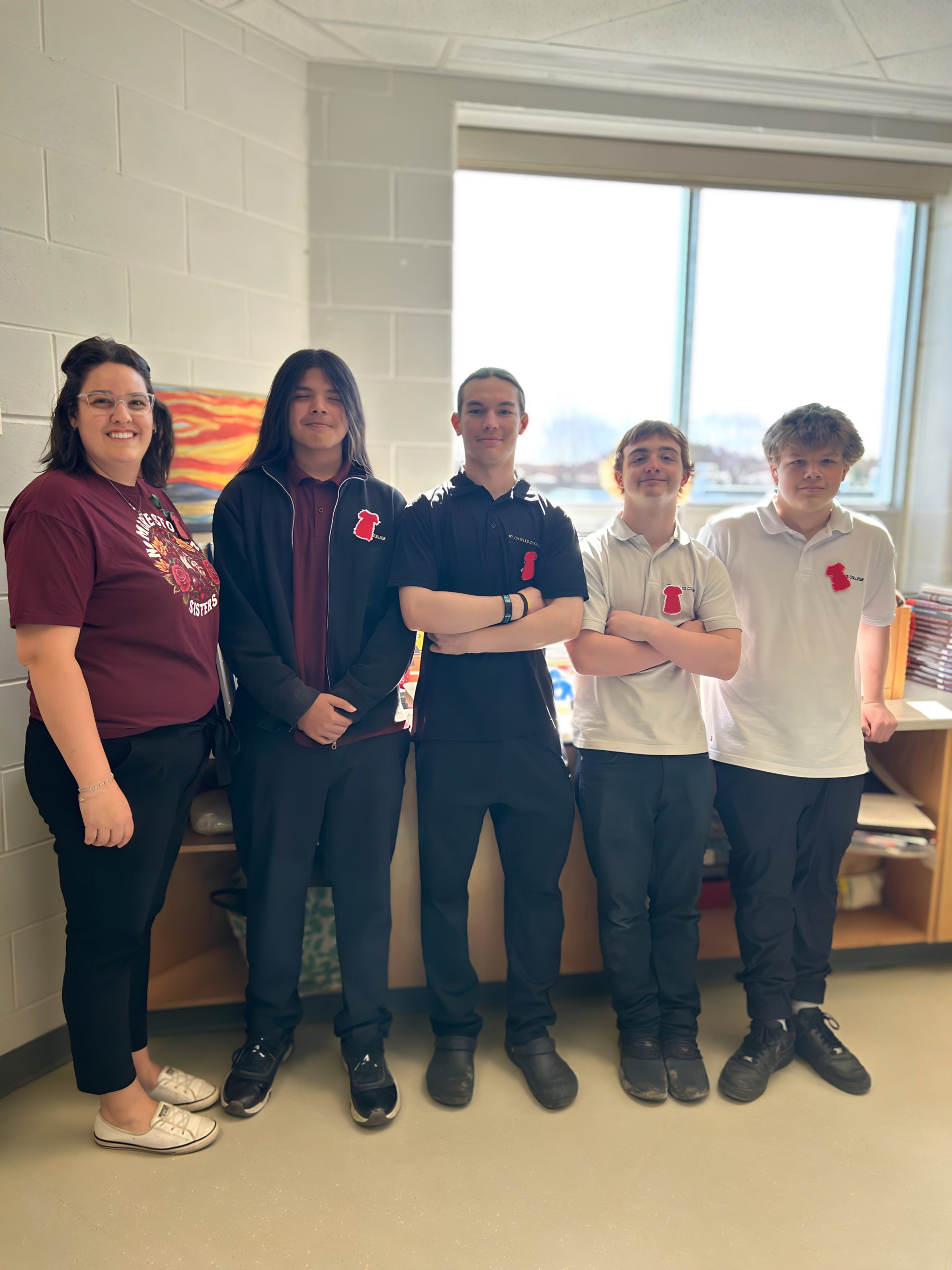 St. Charles College Marks Red Dress Day in Honour of MMIWG2S+ 🪶