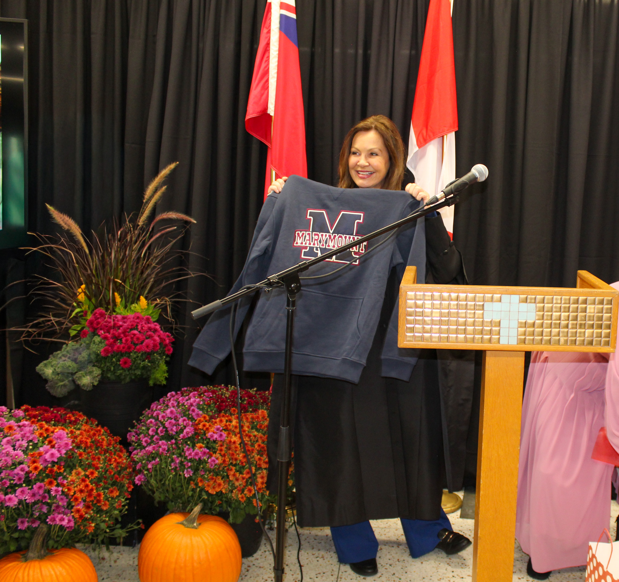 The Hon. Donna Skelly Visits Marymount Academy