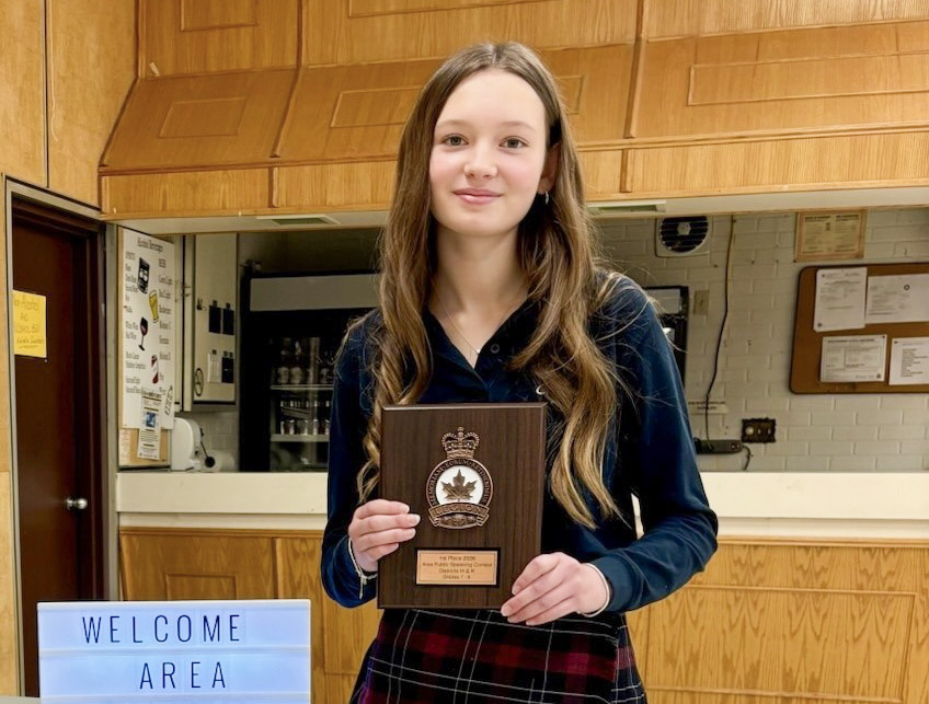 Marymount Academy Student wins another speaking competiton