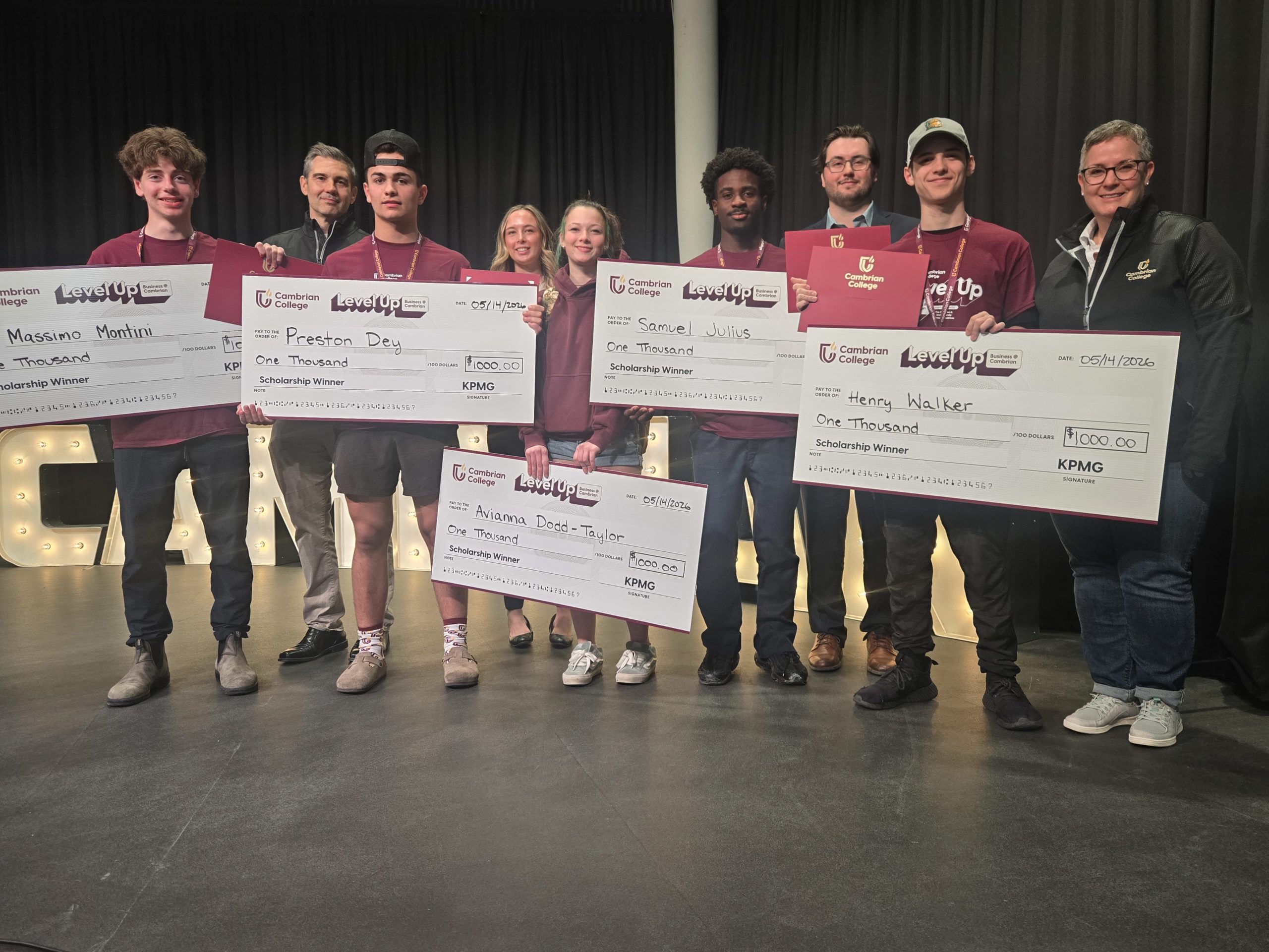 High school students Level Up their business skills at Cambrian College