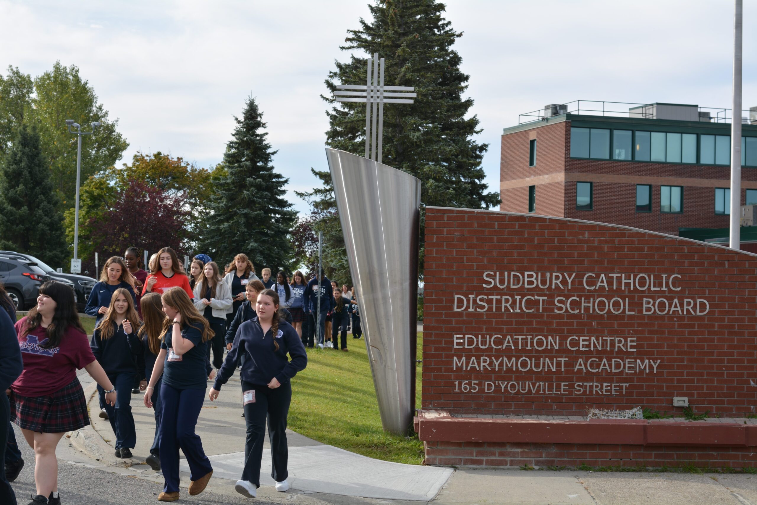 Marymount Academy Kicks Off Terry Fox Walk with Powerful Message